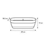 vibia campana balkonkasten 70cm puderrosa